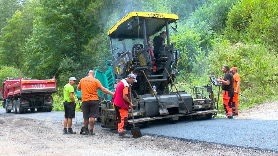 Rekonštrukcia cesty na Smrekovicu